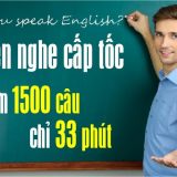 <p>Nếu chưa nói hoặc viết tốt tiếng Anh, người khác có thể làm hộ bạn. Nhưng nếu bạn chưa luyện nghe tiếng Anh tốt thì vô cùng thiệt thòi đấy nhé!!!</p>
