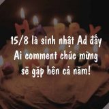 <p>Khi sinh nhật, nhiều người sung sướng đón nhận những món quà, những lời chúc sinh nhật ý nghĩa từ bạn bè người thân. Song cũng có những người buồn vì…</p>
