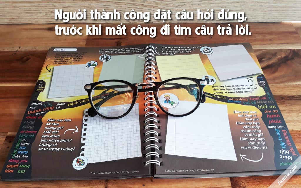 người thành công luôn tìm câu hỏi đúng...