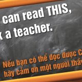 <p>Sắp tới ngày nhà giáo 20 tháng 11 rồi. Sao không thử những câu nói hay tặng thầy cô này? Không chỉ truyền cảm hứng cho thầy cô, mà còn học luôn tiếng Anh!</p>
